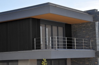 WPC Capri "Charcoal Grey" - Composite Cube Wall Cladding