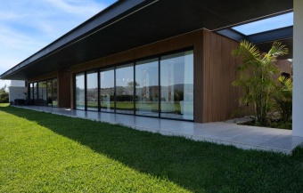 WPC Crete CoEx "Teak Brown" - Cube Composite Wall Cladding
