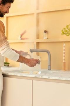 QUOOKER - PRO3 Front 3FRONTRVS Tap Stainless Steel