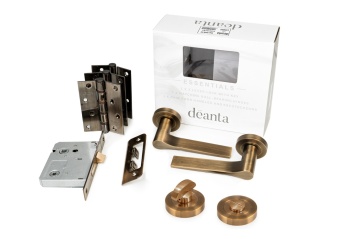 DEANTA - Altaire Bright Coffee Bathroom Lockset LHH056 