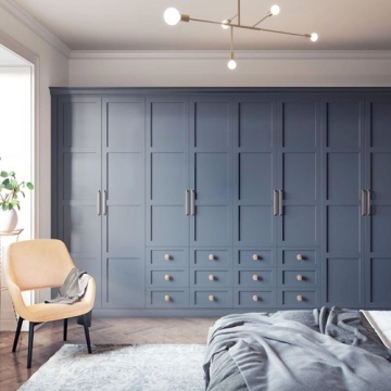 Noyeks - Navy Wardrobe Doors & Unit