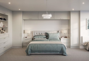 Noyeks - White Wardrobe Doors & Unit