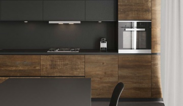 INALCO CERAMIC SURFACES - Silk Negro Bush Hammered