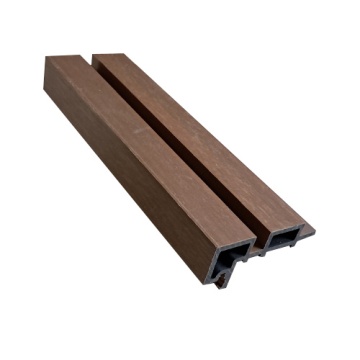 WPC Crete CoEx "Teak Brown" - Cube Cladding Corner Profile 49mm x 106mm x 2.9M