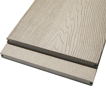 WPC 3D WOODGRAIN "Sand Beige" - Solid Wide Board (249mm – 10”)  Composite Decking 3.9M