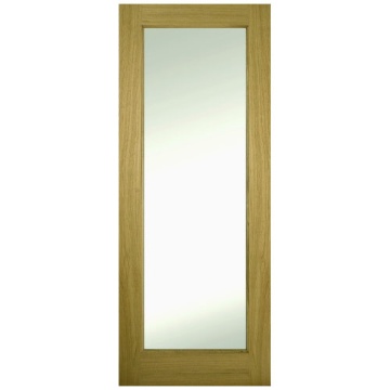 CONTRACT OAK - 1 Panel Clear Glass