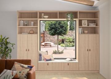 FINSA - SUPERPAN 18mm MFC Caledonian Oak 8X4 Sega Txt