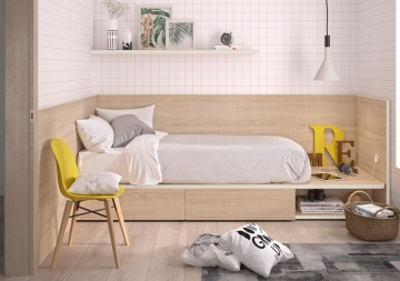 FINSA - SUPERPAN 18mm MFC Caledonian Oak 8X4 Sega Txt