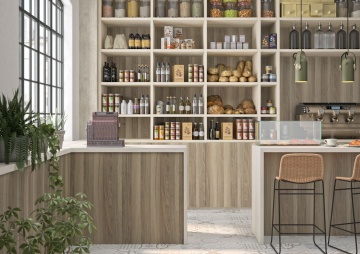 FINSA - SUPERPAN 18mm MFC Nogal Siena 8X4 Supermate Txt