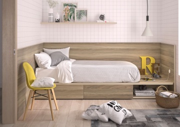 FINSA - SUPERPAN 18mm MFC Nogal Siena 8X4 Supermate Txt