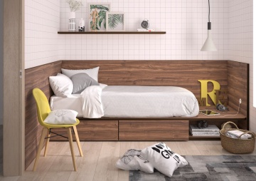 FINSA - SUPERPAN 18mm MFC Nogal Valentina 8X4 Mesura Txt