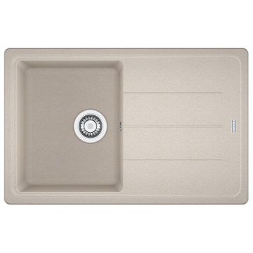 FRANKE - Basis Single Bowl Sink Reversible Fragranite Coffee