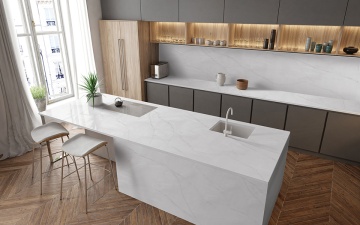 HANEX SOLID SURFACES VENATO - VM-003 Marble Blanc