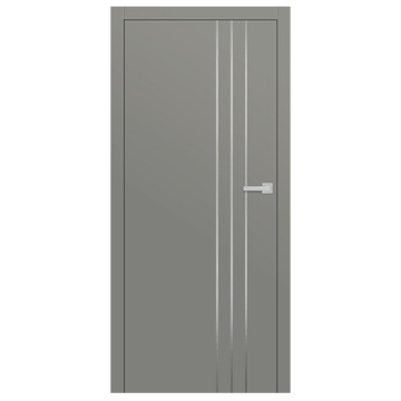 ERKADO - Inlays Brushed Steel Lux 103 Doors