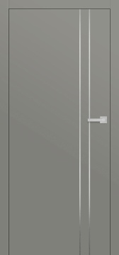 ERKADO - Inlays Brushed Steel Lux 104 Doors
