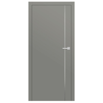 ERKADO - Inlays Brushed Steel Lux 112 Doors