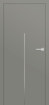 ERKADO - Inlays Brushed Steel Lux 113 Doors