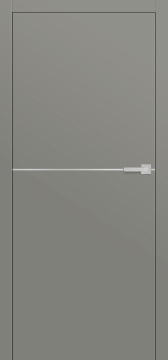 ERKADO - Inlays Brushed Steel Lux 114 Doors