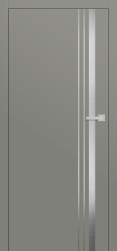 ERKADO - Inlays Brushed Steel Lux 121 Doors