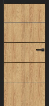 ERKADO - Inlays Black Lux 207 Doors