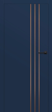 ERKADO - Inlays Brushed Copper Lux 503 Doors
