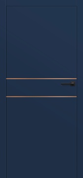 ERKADO - Inlays Brushed Copper Lux 516 Doors