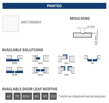 ERKADO - Milda 1 Lacquered Doors