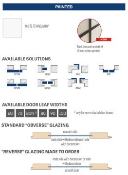 ERKADO - Miskant 4 Lacquered DoorsERKADO - Miskant 4 Lacquered Doors