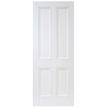 DORAS -  Victoria Traditional White 4 Panel