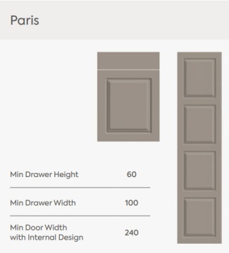 BELLA - Paris - Made To Measure PVC Collection