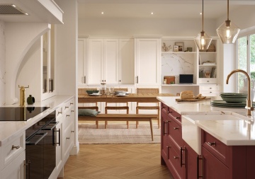 LAWRENSON - Painted Collection - Shell & Antique Red