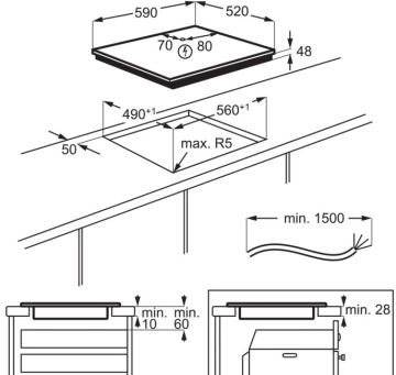 ELECTROLUX - 300 Series Induction Hob