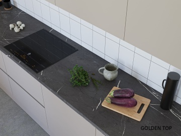 URBAN RANGE - Square Edge Contract Toledo Marble 3600 x 900 x 30MM