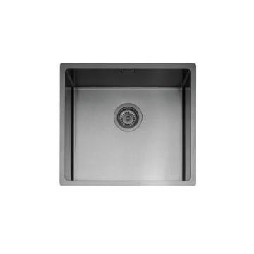 CAPLE - Mode045GM Inset or Undermount Sink Gunmetal Finish