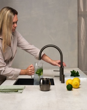 QUOOKER - PRO3 Fusion Round 3FRGME Tap Gunmetal