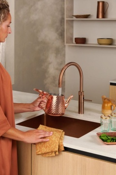QUOOKER - PRO3 Fusion Round 3FRRCO Tap Rose Copper