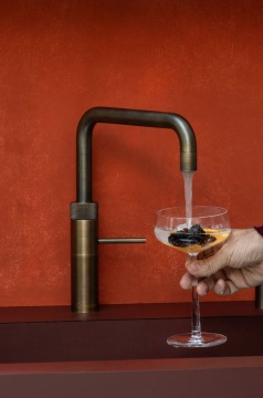 QUOOKER - PRO3 Fusion Square 3FSPTN Tap Patinated Brass