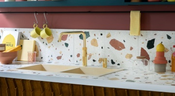 QUOOKER - PRO3 Fusion Square 3FSGLD Tap Gold