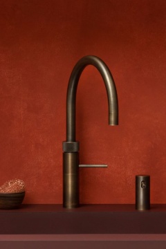 QUOOKER - PRO3 Fusion Round 3FRPTN Tap Patinated Brass