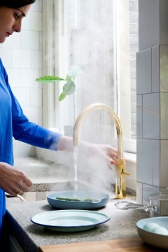 QUOOKER - PRO3 Fusion Round 3FRGLD Tap Gold