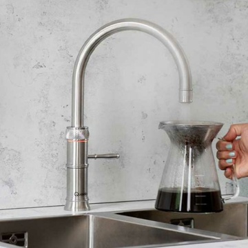 QUOOKER - PRO3 Classic Fusion Round 3CFRRVS Tap Stainless Steel