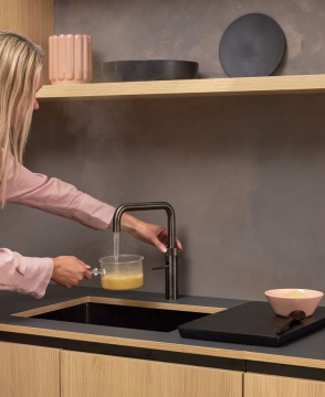 QUOOKER - PRO3 Fusion Square 3FSGME Tap Gunmetal