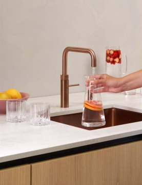 QUOOKER - PRO3 Fusion Square 3FSRCO Tap Rose Copper