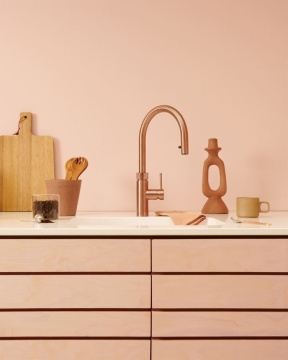 QUOOKER - PRO3 Flex 3XRCO Tap Rose Copper