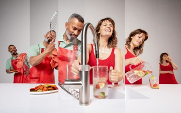 QUOOKER - PRO3 Flex 3XCHR Tap Chrome