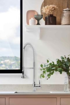 CAPLE - Torrent Pull-out Kitchen Tap Polished Chrome