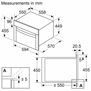 NEFF - N50 Built-in Microwave Oven With Hot Air C1AMG84G0B