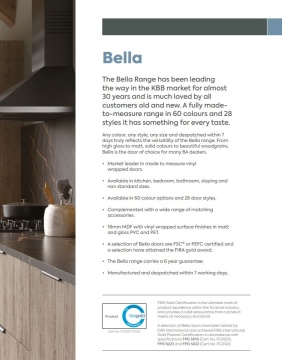 BELLA - Chester - Made To Measure PVC Collection