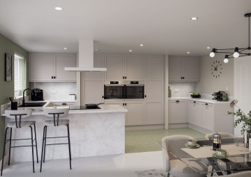 BALMORAL - Narrow Shaker PVC Collection - Cashmere