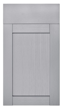 BALMORAL - Narrow Shaker PVC Collection - Dove Grey